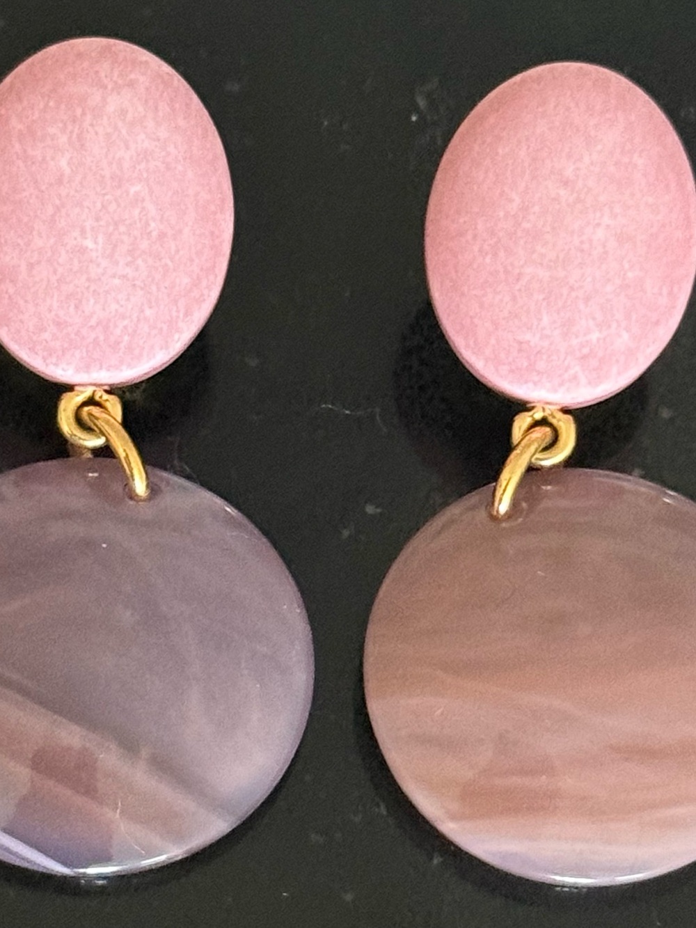J.CREW MADE IN ITALY ACETATE DROP EARRINGS